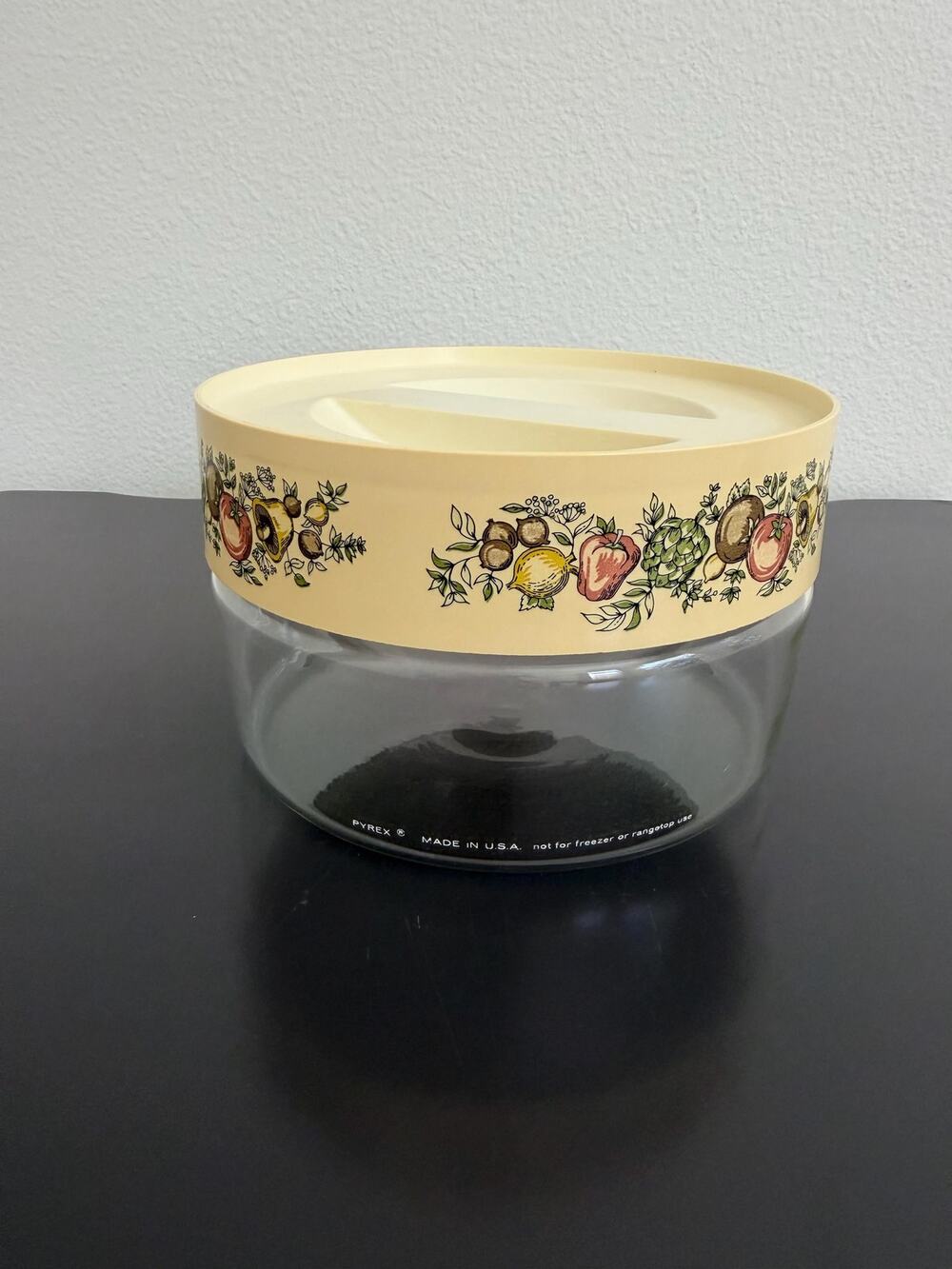Vintage Pyrex Spice of Life See N Store canister